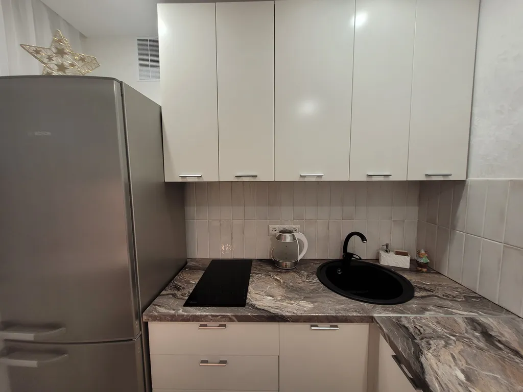 Уютная квартира с видом на заснеженные горы