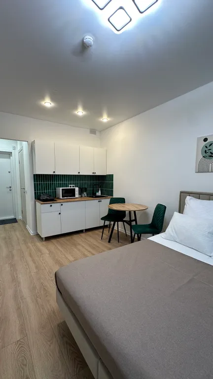 Просторная студия в новом ЖК в 15 минутах до центра города