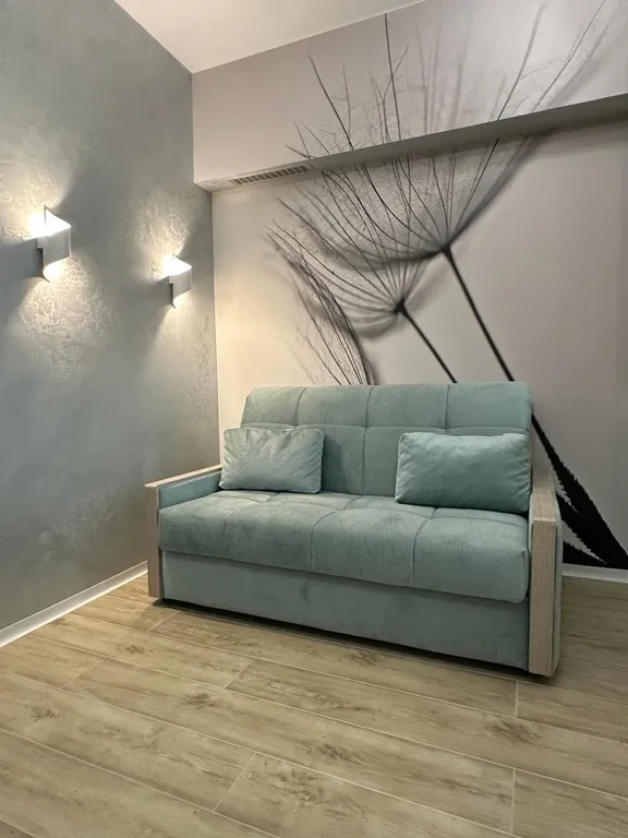 Уютная студия в исторической части города с боковым видом на Волгу