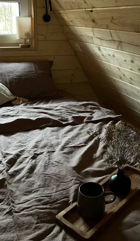 Треугольный дом в 25км от Минска с баней и горячей купелью в лесу