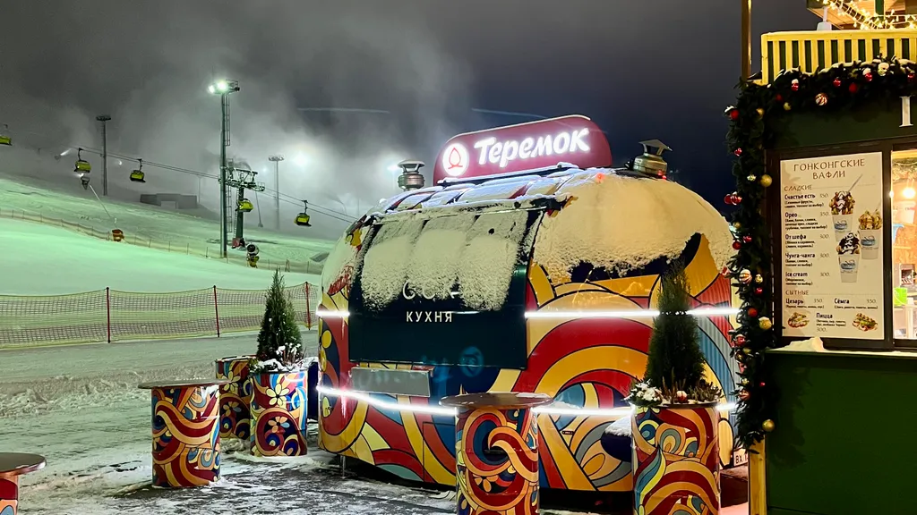 Альпийское Шале на курорте Охта Парк