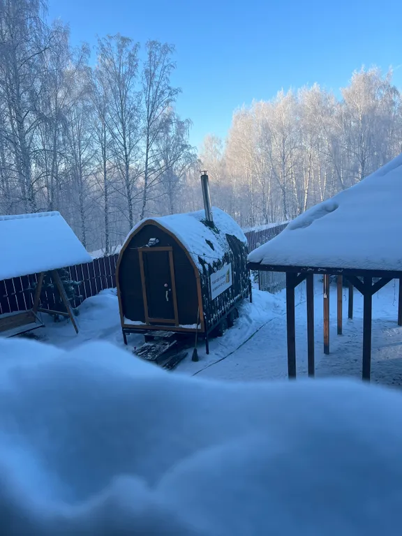 Дом с баней и чаном