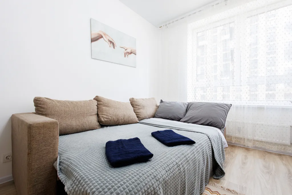 Квартира Квартира Просторная евротрешка в новом ЖК — Мисайлово