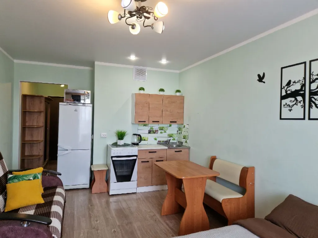 Квартира Уютная квартира-студия в тихом районе города — Лобня