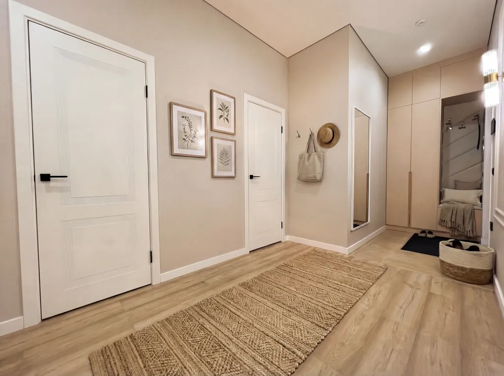 Просторные, стильные апартаменты с видом на горы