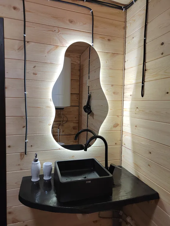 Коттедж Уютный, теплый дом с видом на горы в тихом, красивом месте — Шерегеш