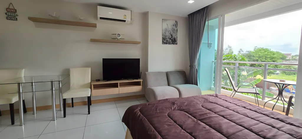 Студия возле моря, все для комфортного отпуска