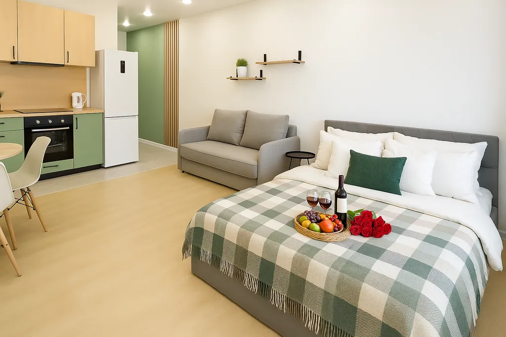 Квартира Дизайнерская квартира в ЖК Капитал у парка Гагарина от компанииV-GOSTI — Самара