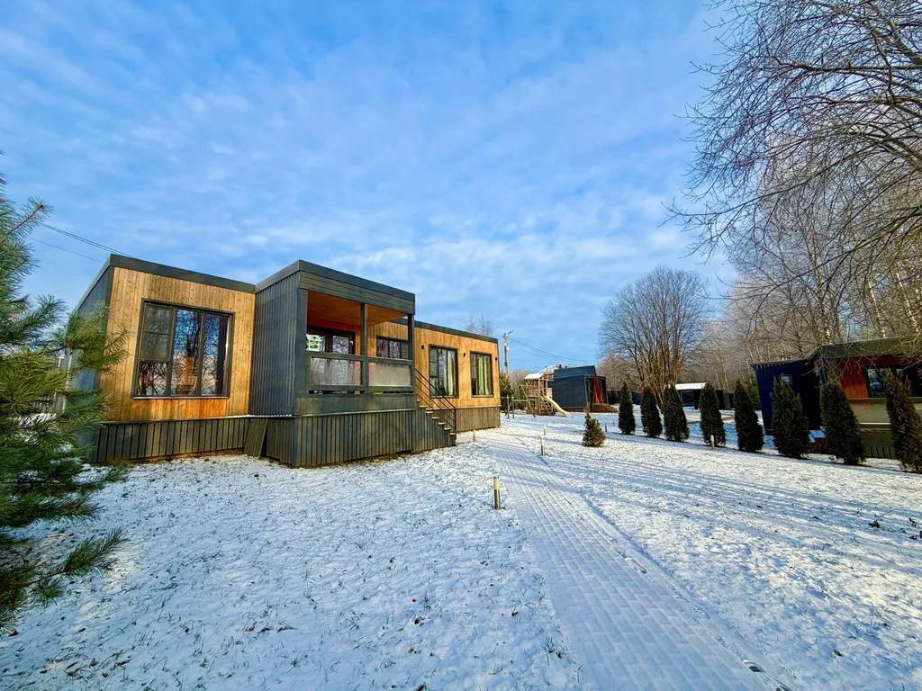 Дом Благодать у пруда семейный