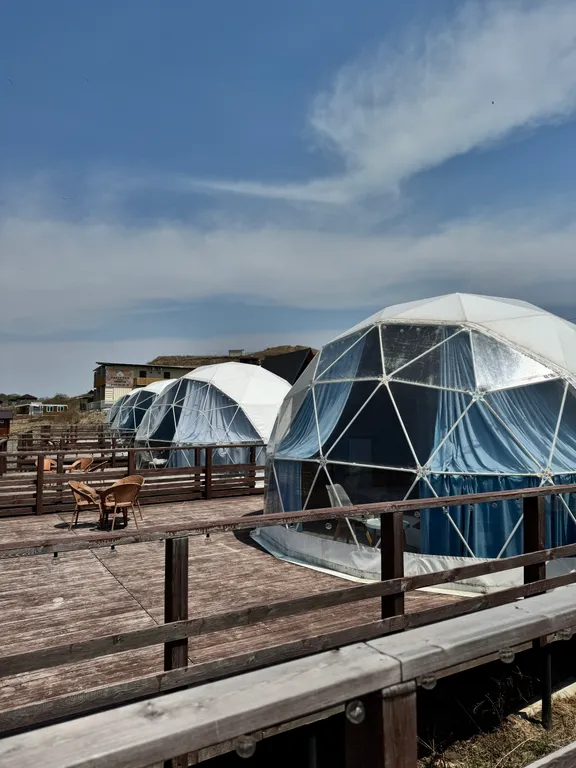 Комфортный глемп-купол в Приморском крае