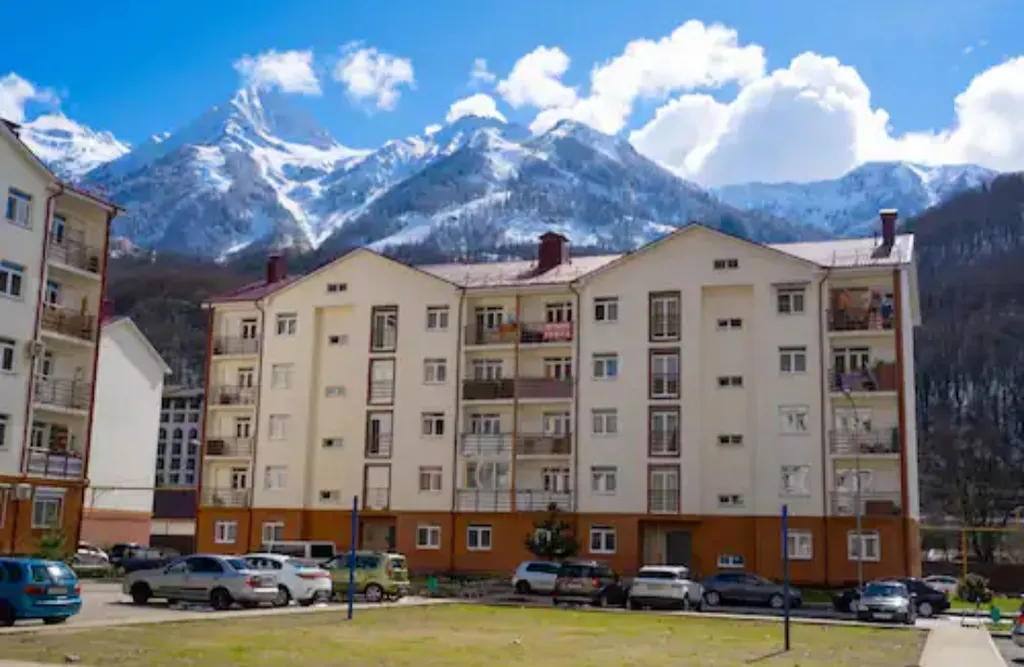 Апартамент с 2 спальнями с видом на горы