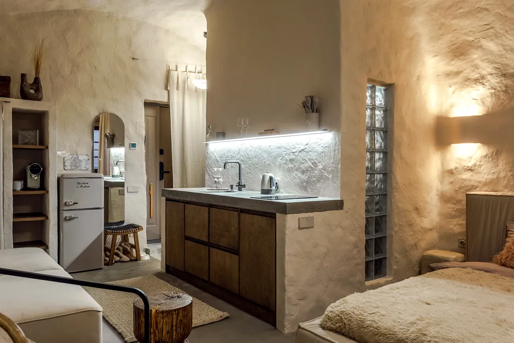 Квартира Квартира Cave Apartment: Уникальное пространство для отдыха и релаксации в стил — Санкт-Петербург