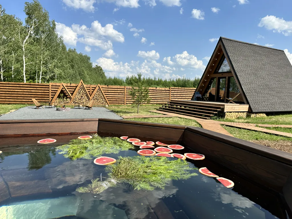 Дом 50м2 с панорамным видом на Волгу