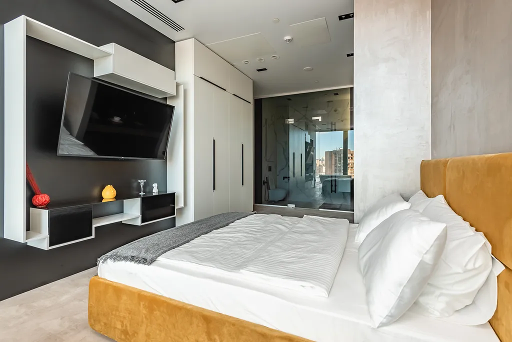 Квартира Квартира с ванной у окна в Башне Нева Тауэрс — Москва