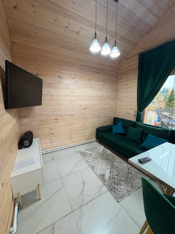 Современный дом с видом на горы