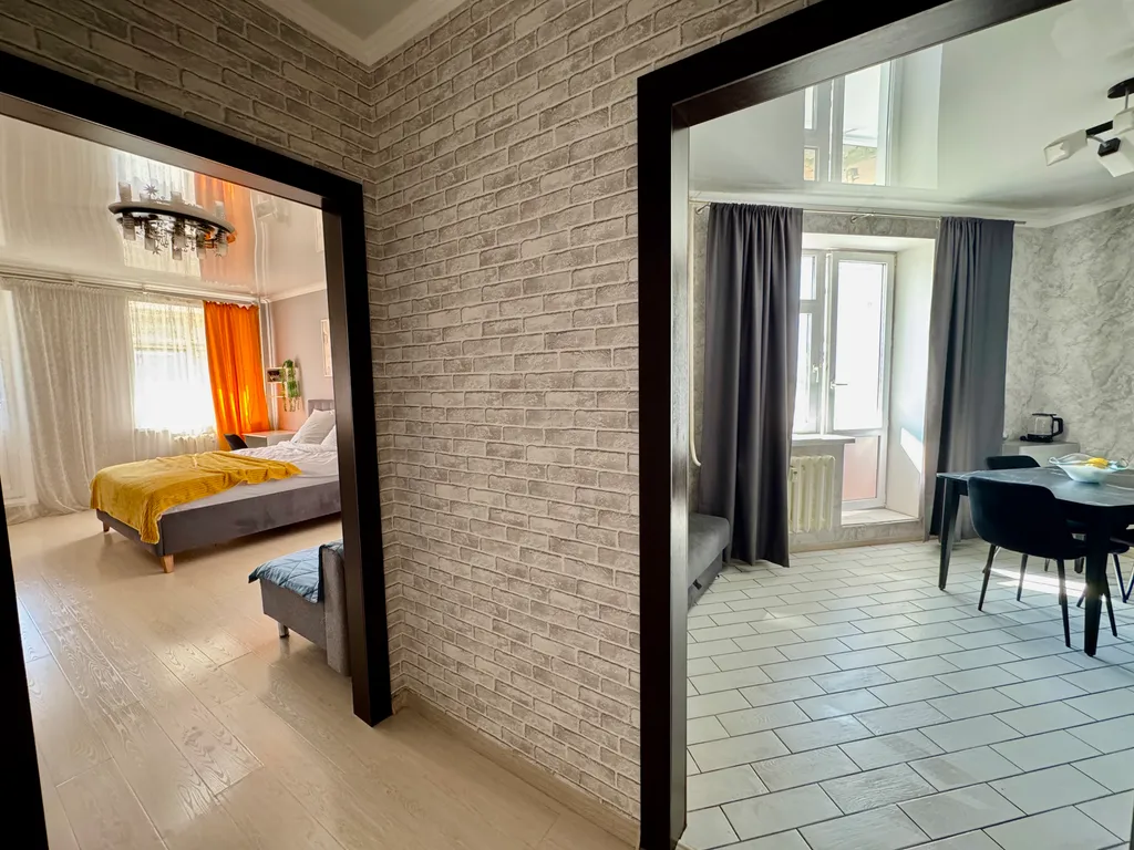 Большая евродвушка с кухней гостиной рядом с термолендом и аквапарком