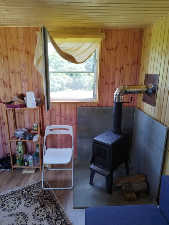 Уютный модульный домик в горах