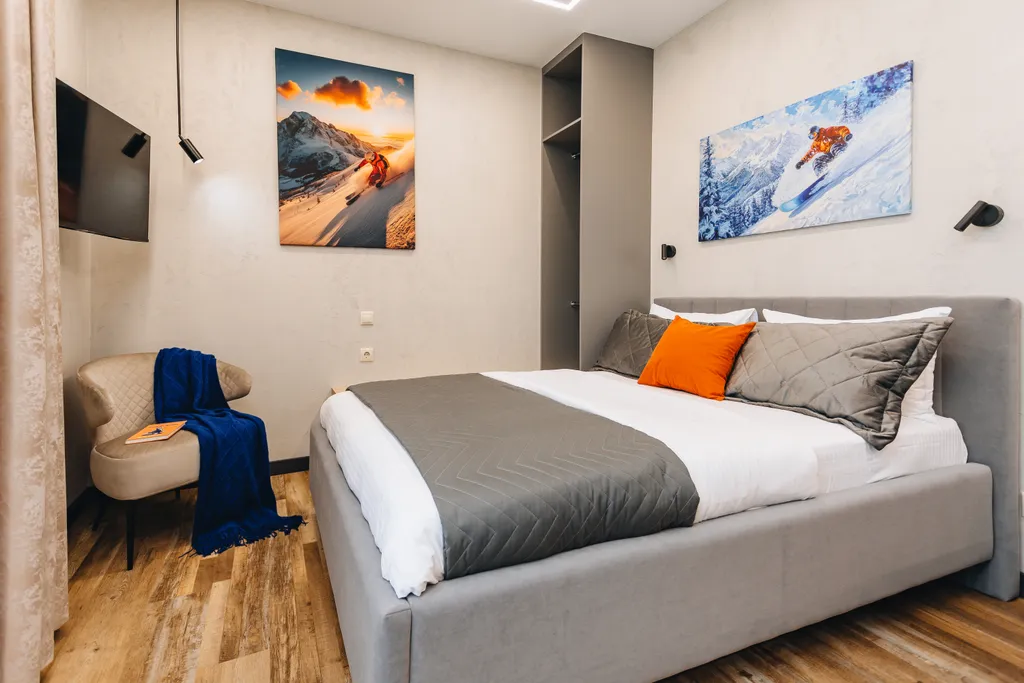 Квартира Квартира-студия до 4-х гостей в центре Шерегеша — Шерегеш