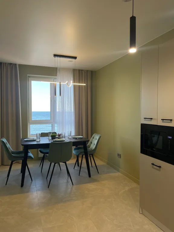 2-х комнатный апартамент с прямым видом на море