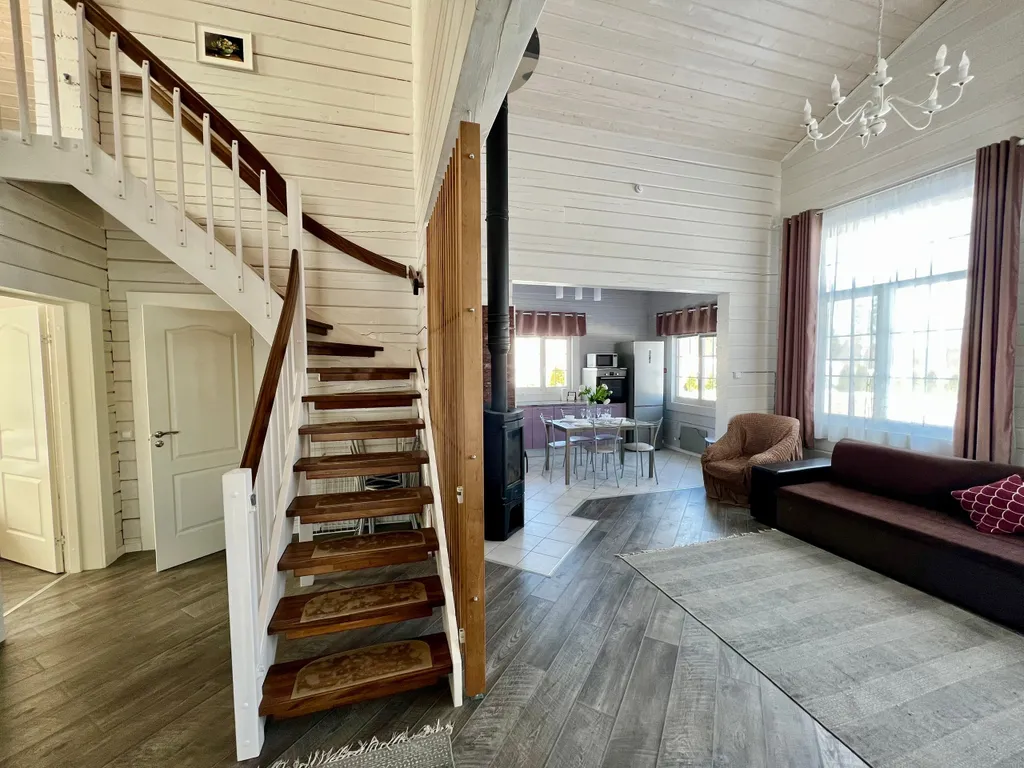 Коттедж Большой дом N2 с сауной и камином на озере Лунном — аренда посуточно в Мельниково