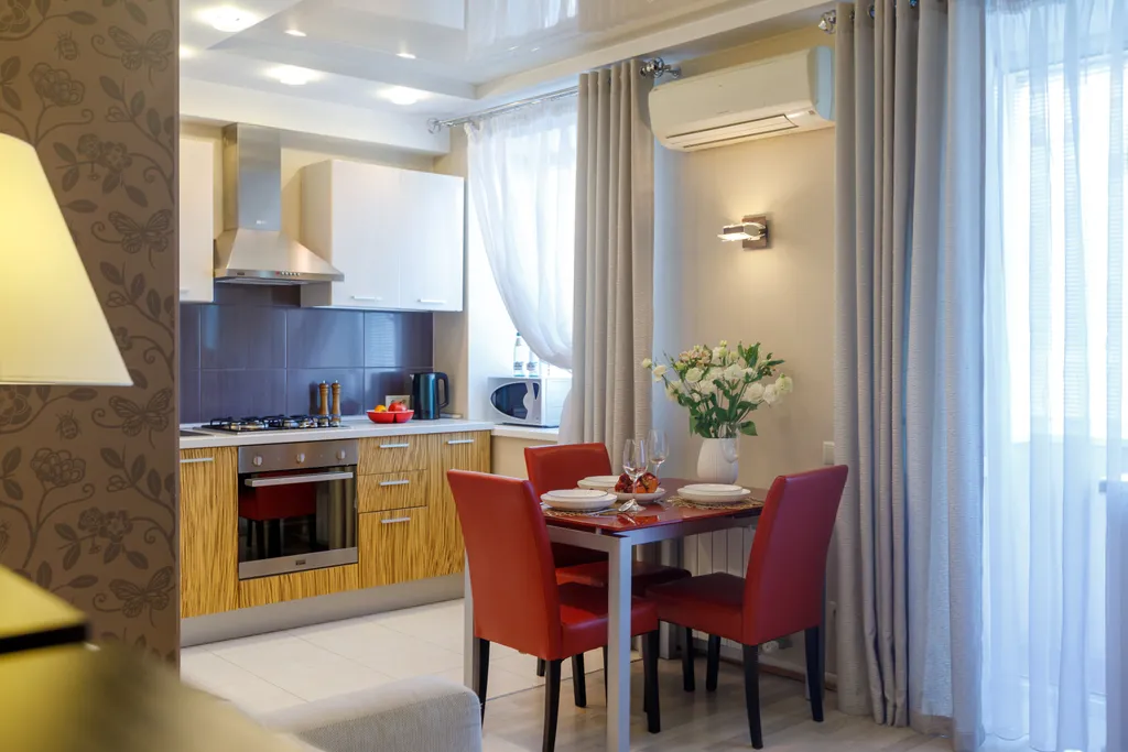 Современная квартира у Площади Славы