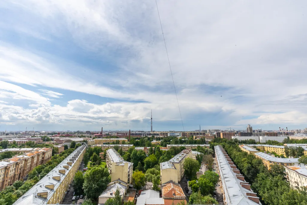 Квартира Квартира Студия с видом на город — Санкт-Петербург