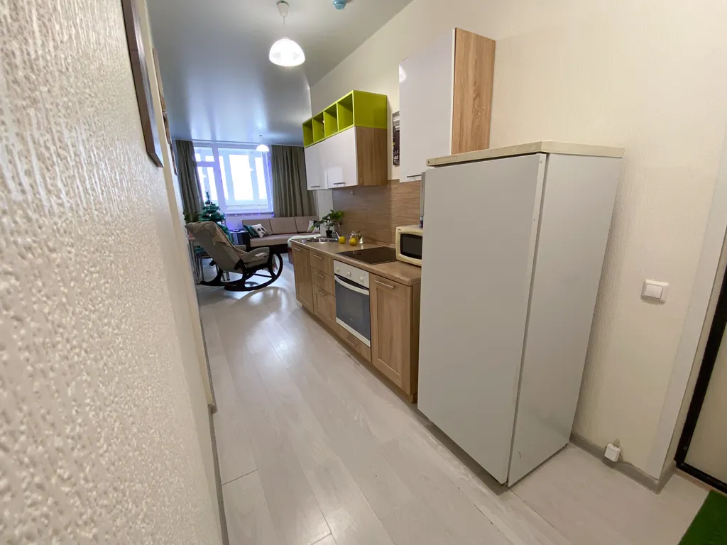 Светлая студия в новом ЖК у парка Молодёжный