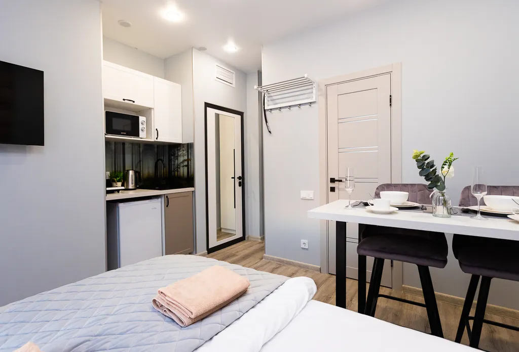 Уютная студия рядом с лесопарком