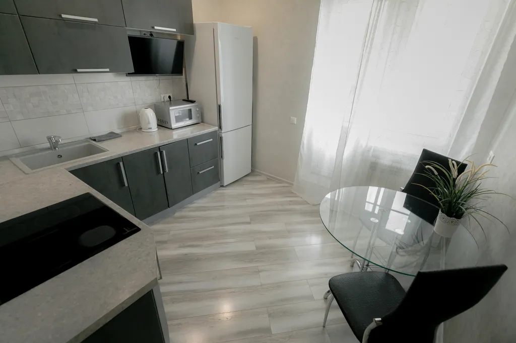 Дизайнерская однокомнатная квартира с камином