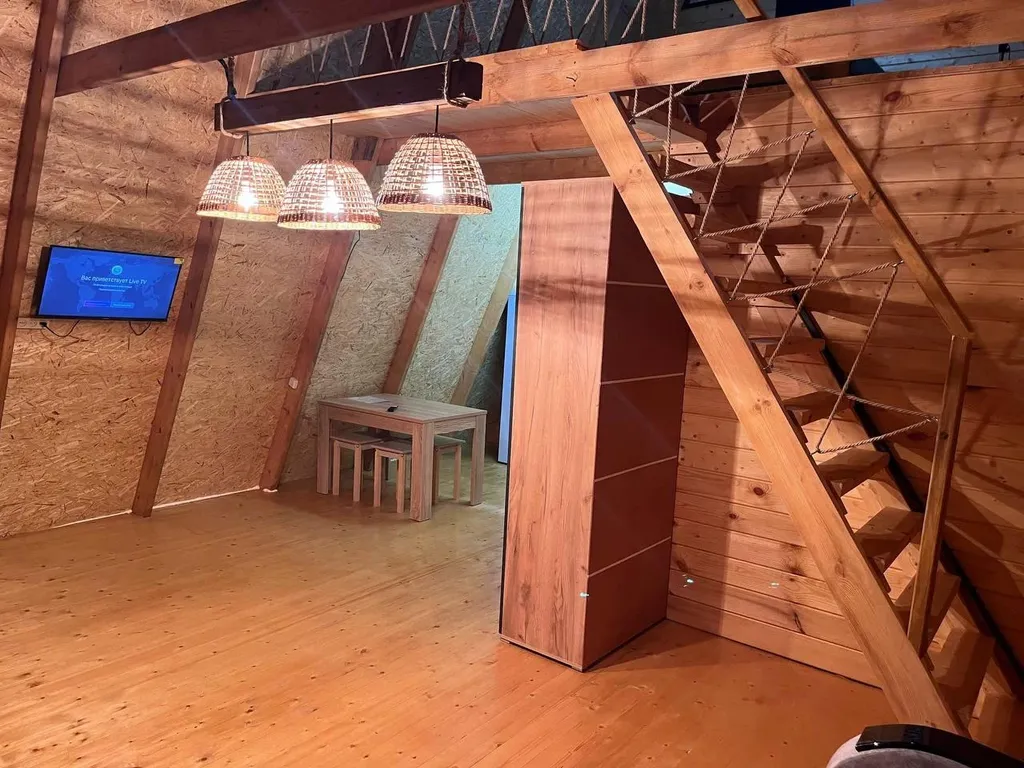 2-этажный деревянный коттедж