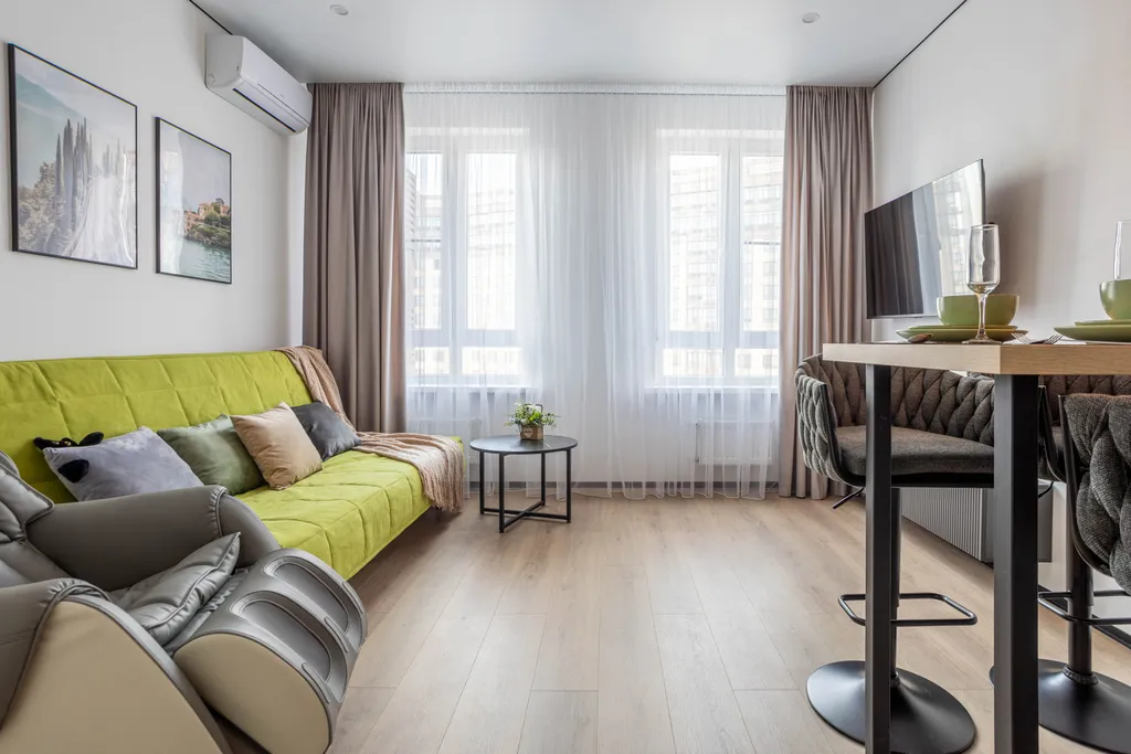 Квартира Dolce vita, однокомнатная квартира с массажным креслом — Краснодар