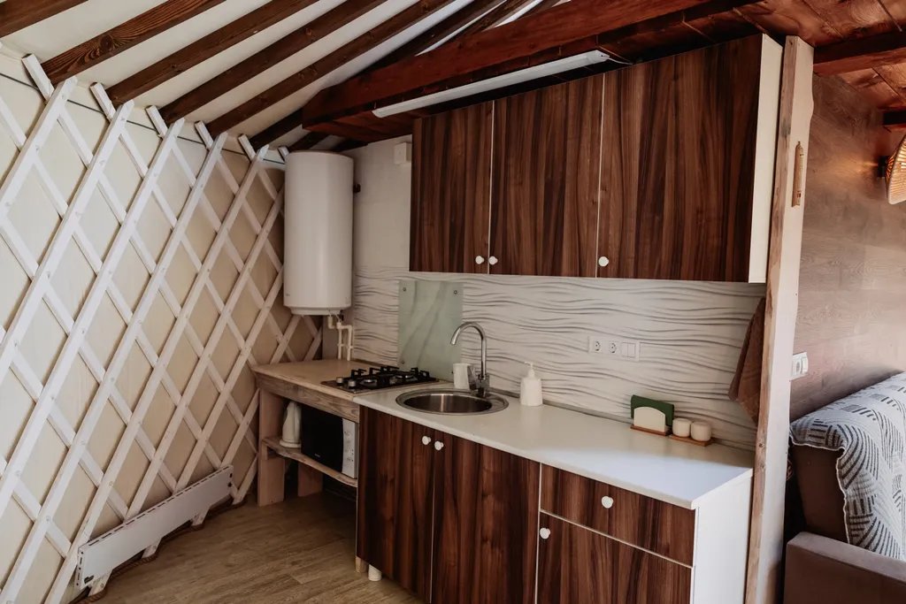 Современная круглогодичная Юрта со всеми удобствами рядом с Коломной