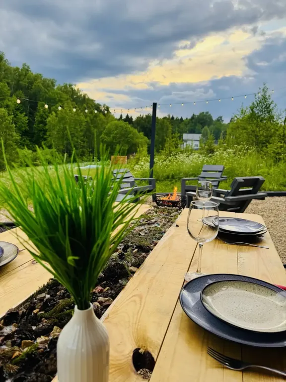 Коттедж 80m2 — чан, кухня, Wi-Fi