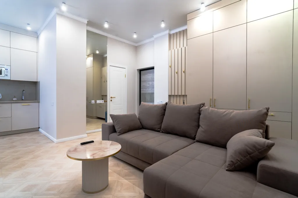 Золотой Лист Монстеры - премиум апартаменты