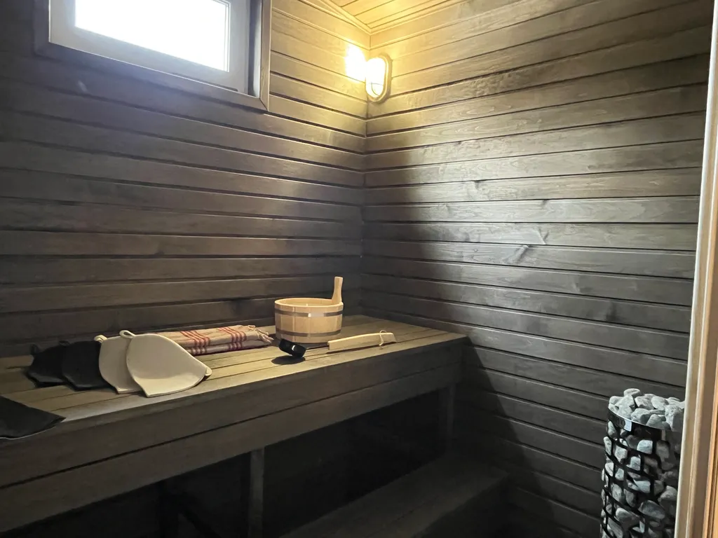 Новый стильный дом с сауной