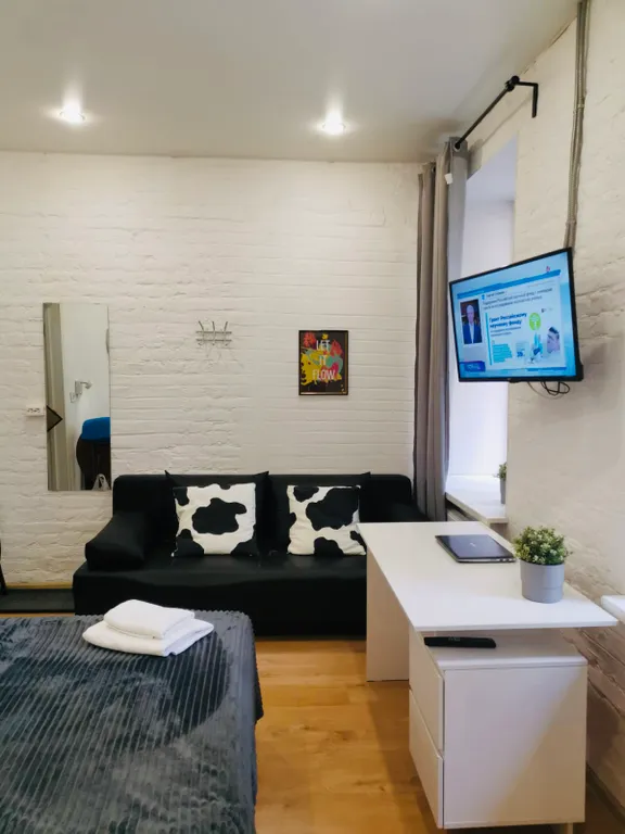 Квартира Квартира Уютная семейная студия — Санкт-Петербург