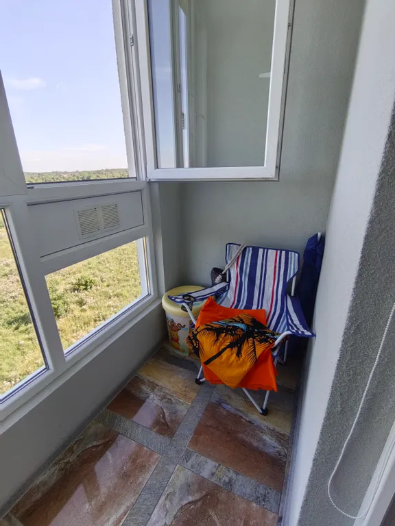 Квартира с рассветом над морем