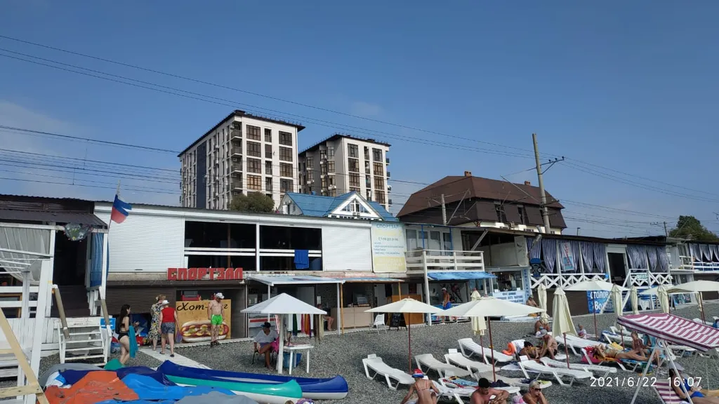 Студия с видом на море