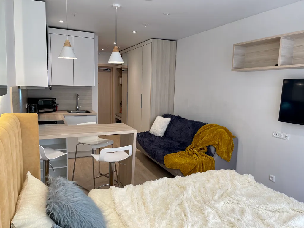 Квартира Квартира Уютная студия в центре — Санкт-Петербург