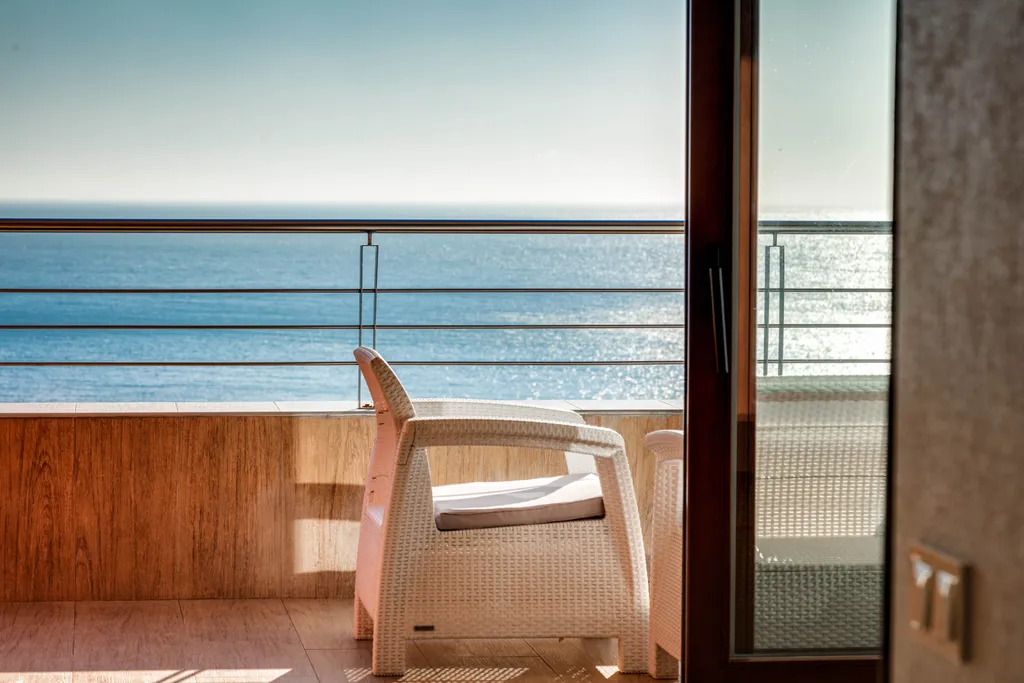 Квартира с видом на море, две спальни и гостиная