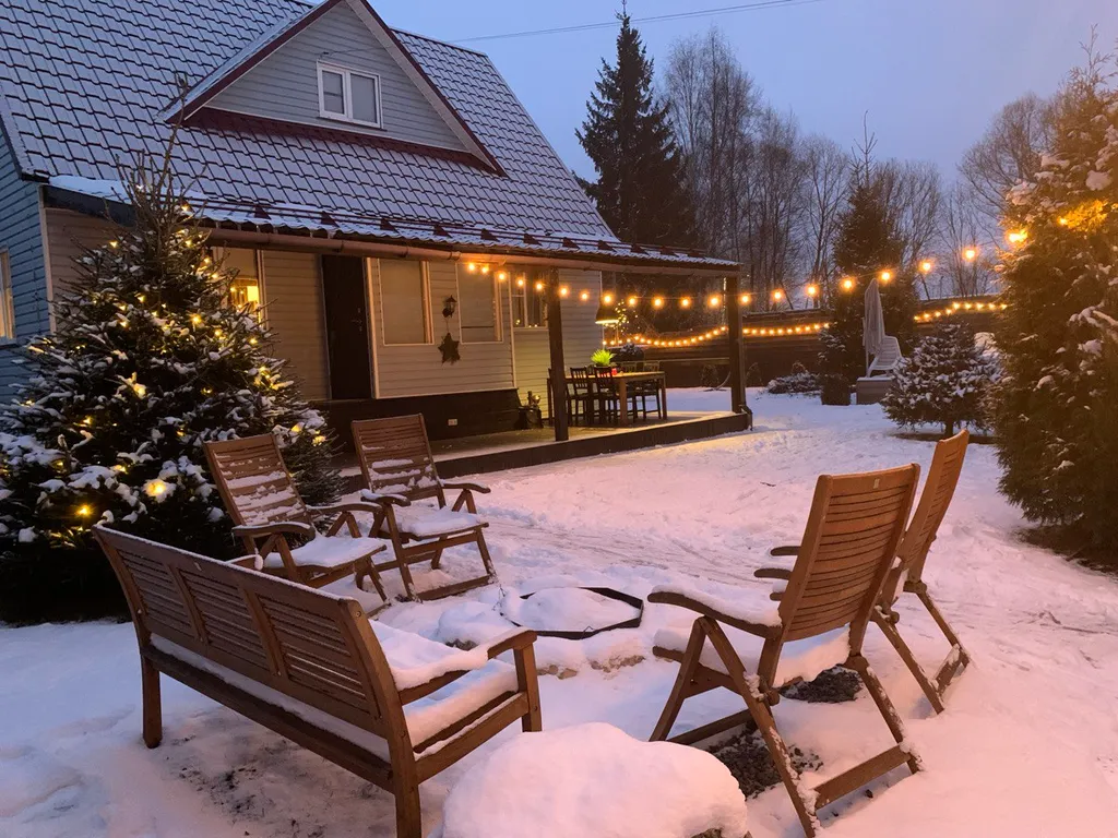 Атмосферный релакс в загородном доме