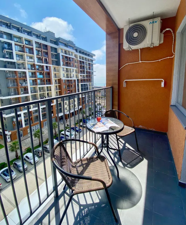 Апартамент с видом на море и в трёх минутах от пляжа