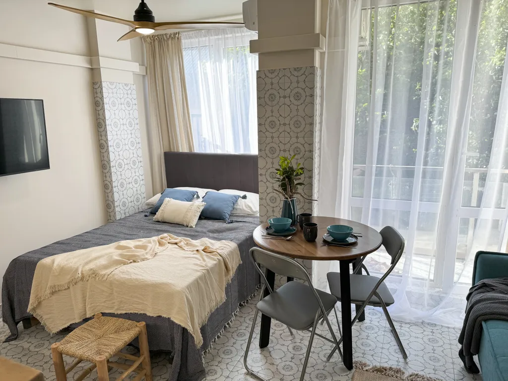 Квартира Квартира Бангли - студия в Балийском стиле — Адлер