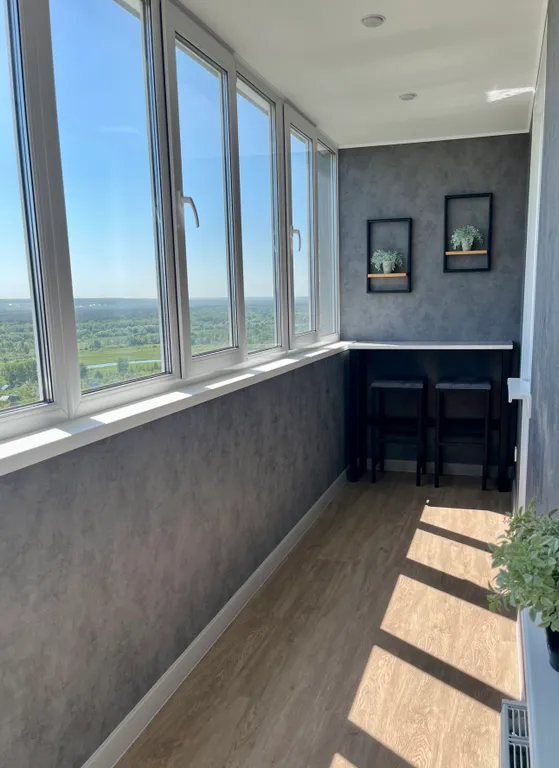 Уютная квартира с видом на пойму реки