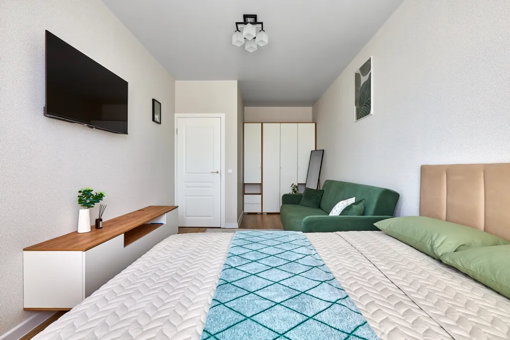 Квартира Mart Apart ЖК Парк Победы, 1к квартира, дистанционное заселение — Краснодар