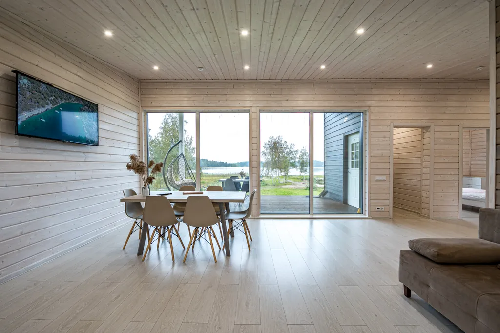 Дом # 1 в карелии с видом на Ладогу