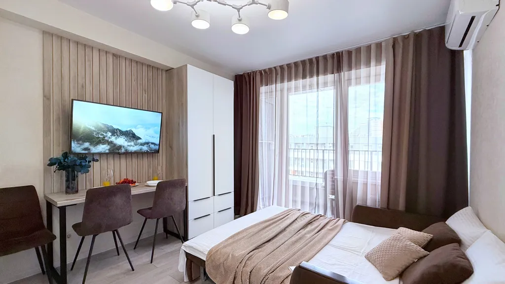 Новая уютная студия у моря