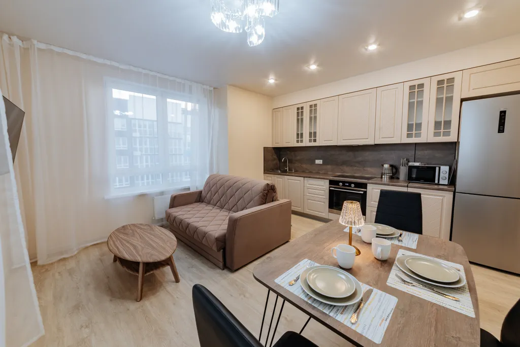 Уютная новая двухкомнатная квартира с видом на море — аренда посуточно в Новороссийск