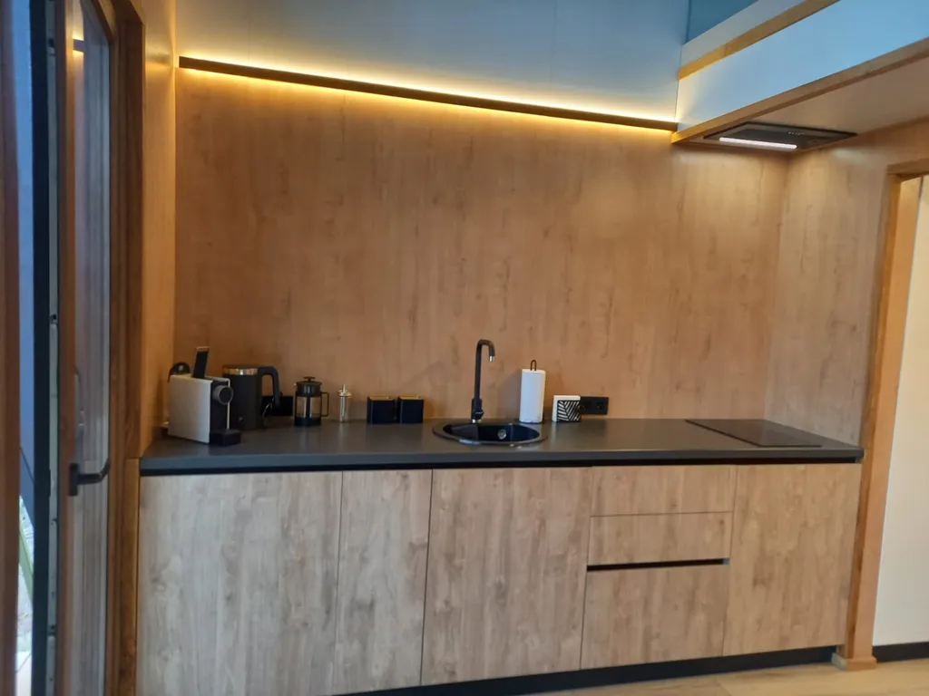 Лесное бунгало с купелью премиум