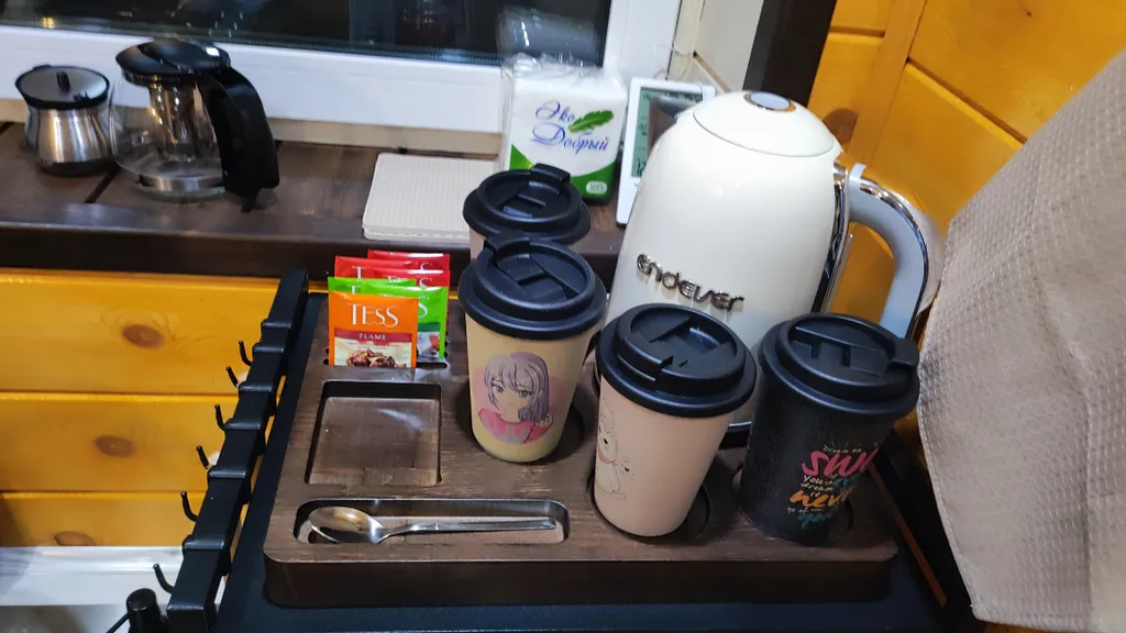 Дом А-фрейм с банным чаном